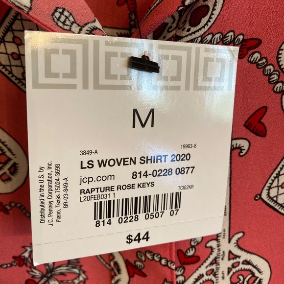 NWT Liz Claiborne Blouse - Picture 4 of 7